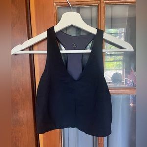 Prana Reversible Black/Grey Sport Top